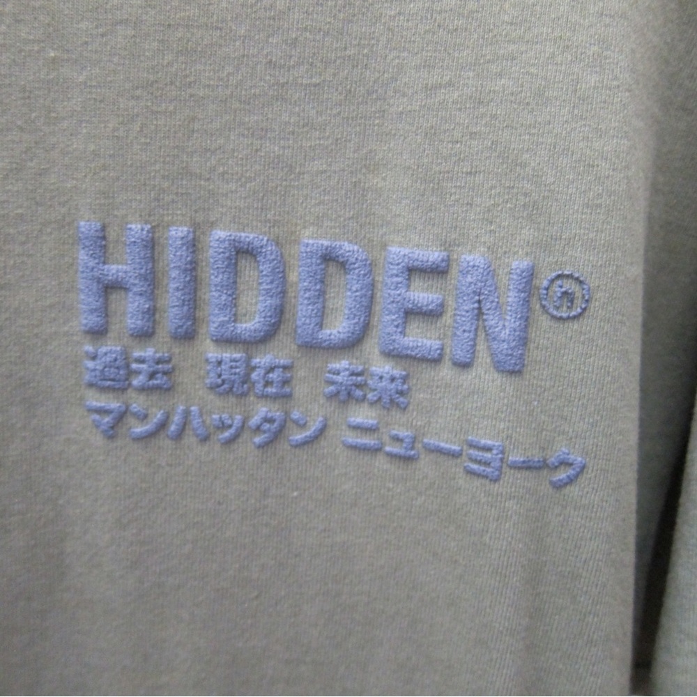 Green Hidden NY Tee, worn and washed less than 10 times